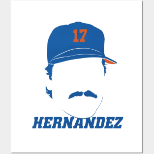 Keith Hernandez New York M Silhouette Posters and Art